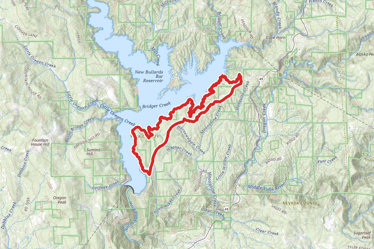 Bullards Bar Trail