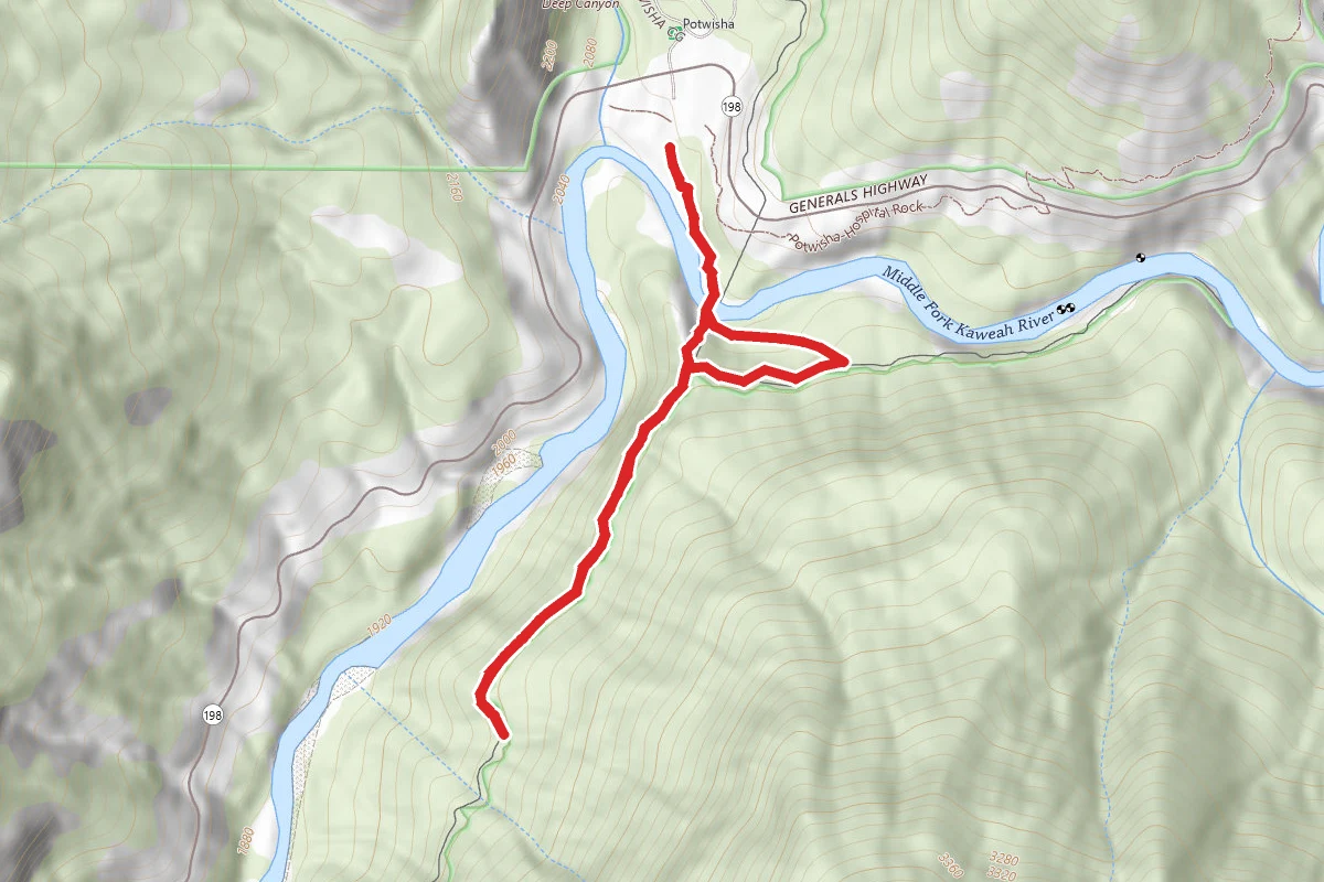 Potwisha Campground Trail