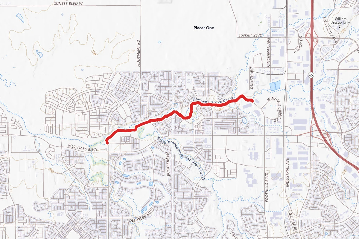 Pleasant Grove Creek Trail