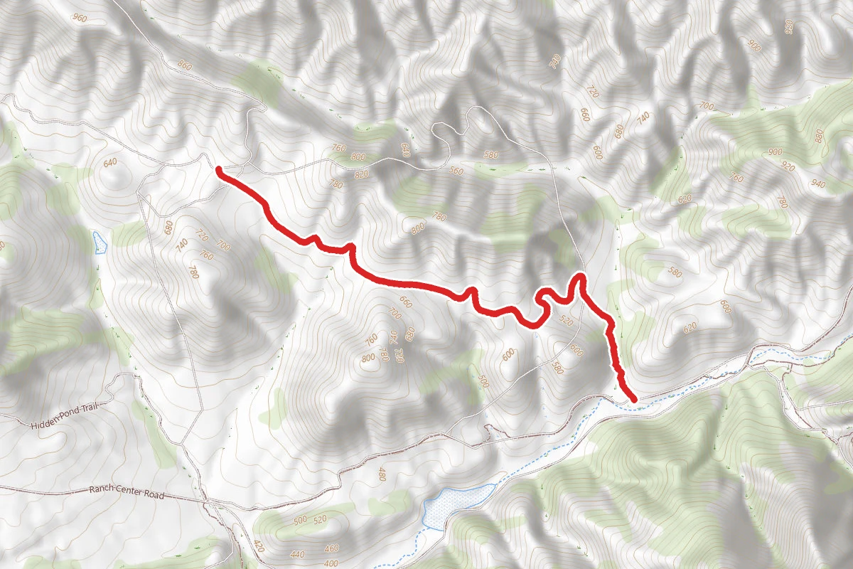 Broome Ranch - Hidden Pond Connector Trail