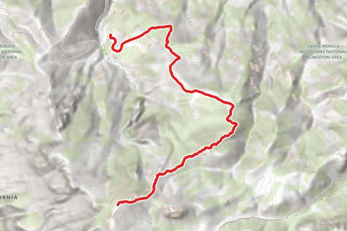 Upper Cabin Trail (Unofficial, Unmaintained)
