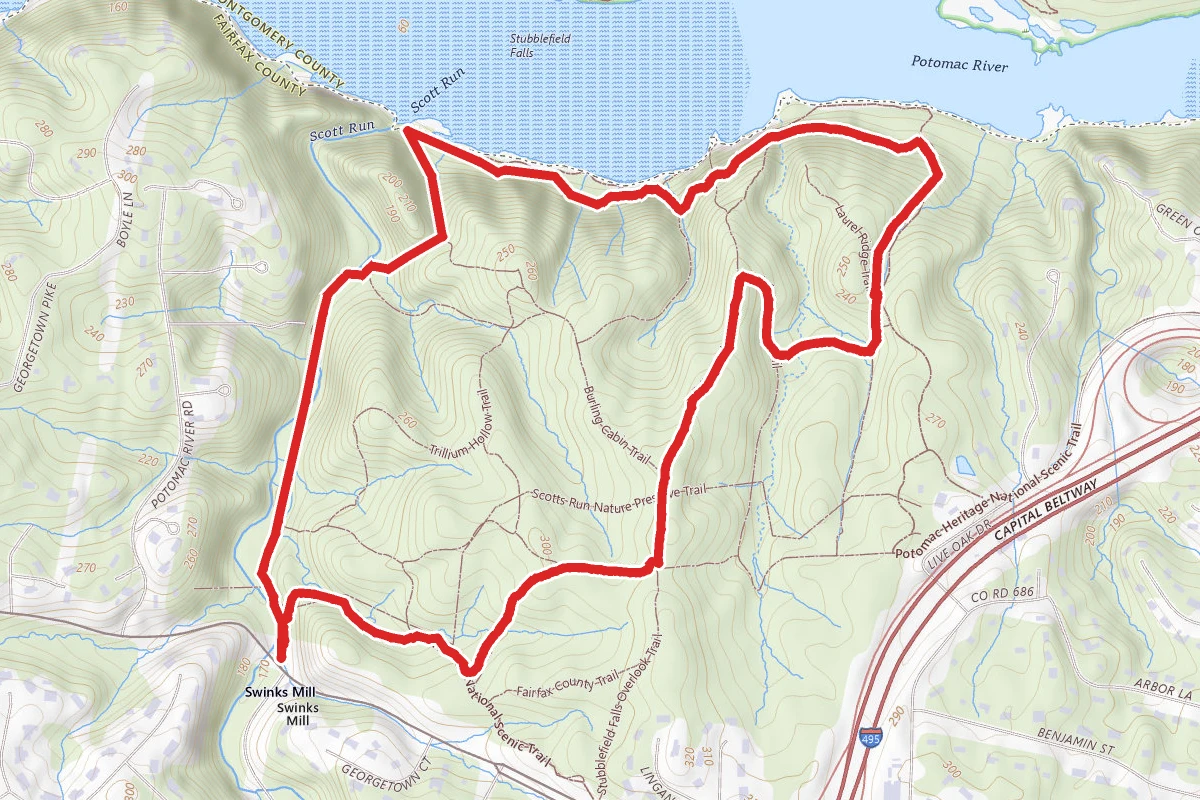 Woodland and River Trail Loop