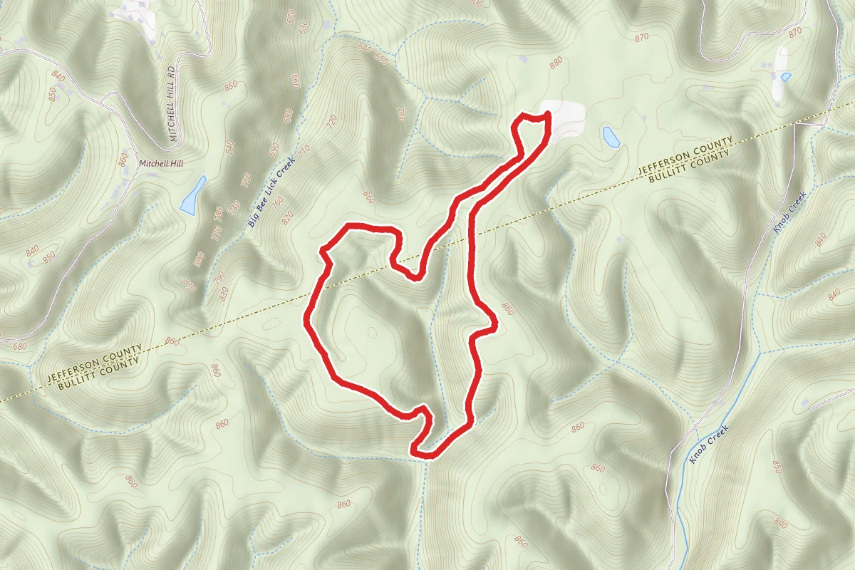 Horine Reservation Orange Trails