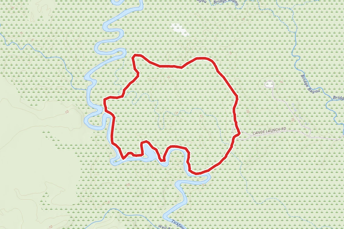 Tickfaw State Park River Loop