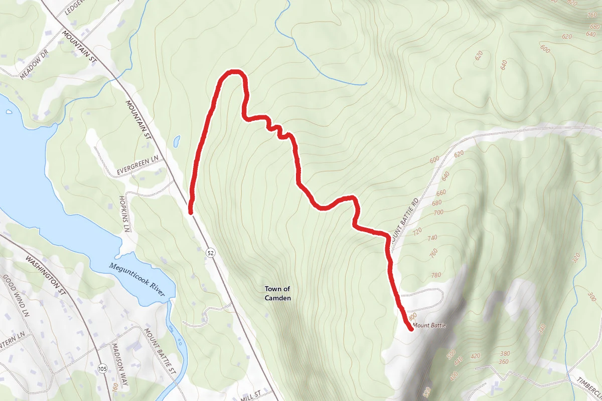 Mount Battie via Carriage Road Trail
