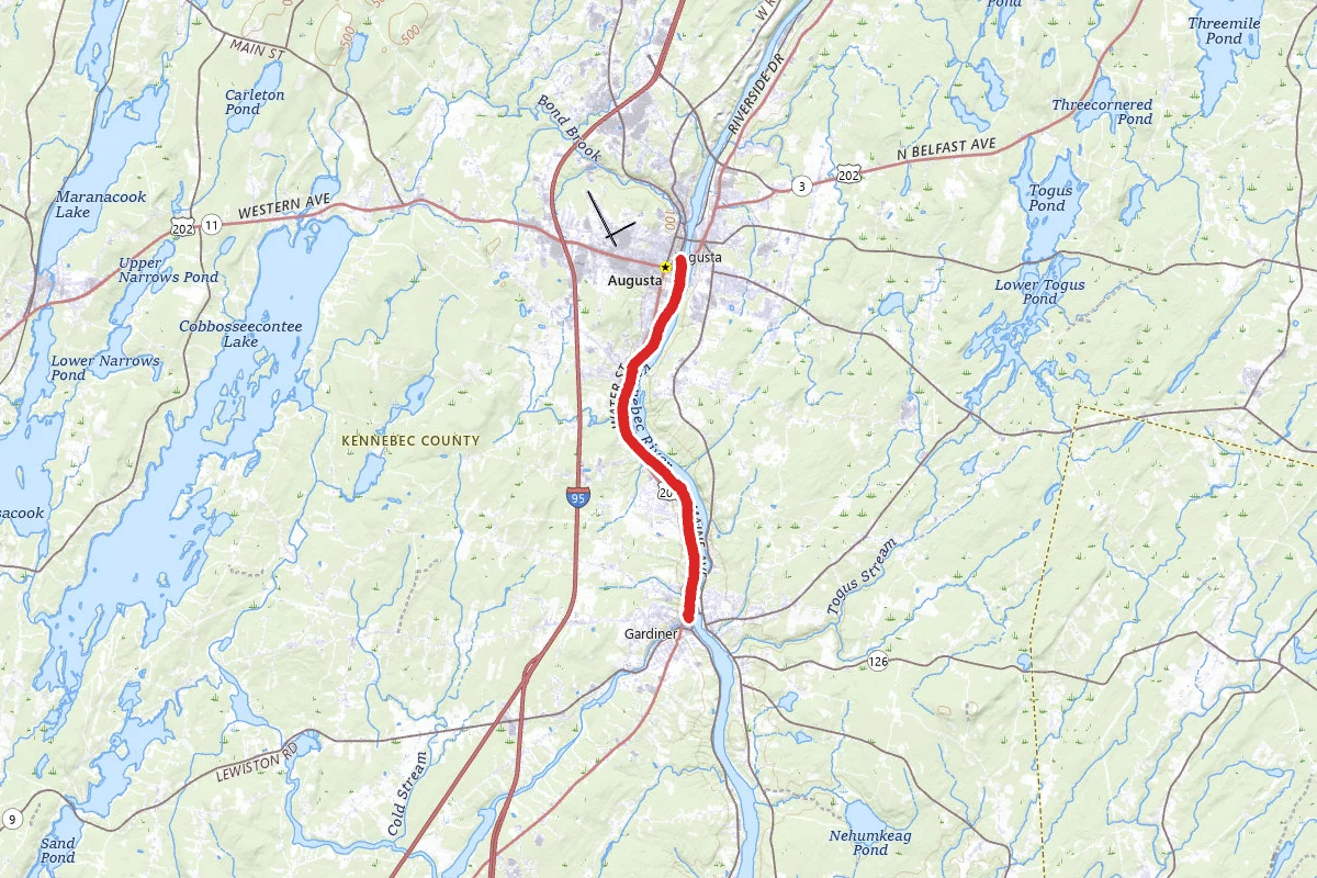 Kennebec River Rail Trail
