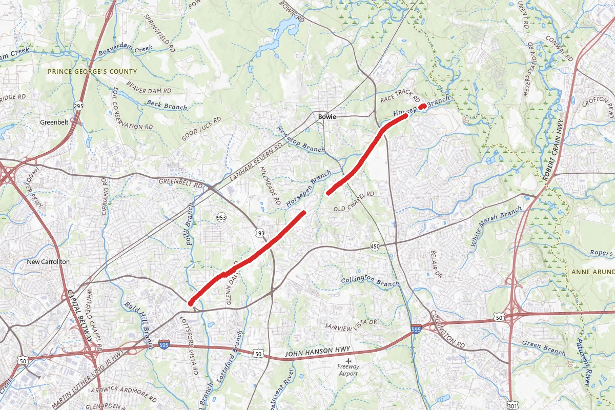 Washington, Baltimore and Annapolis Trail