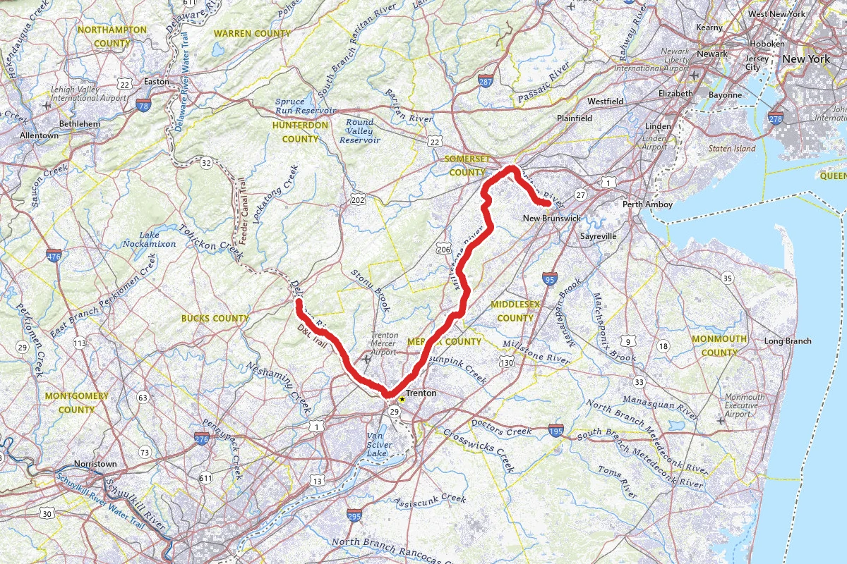 D & R Canal Towpath