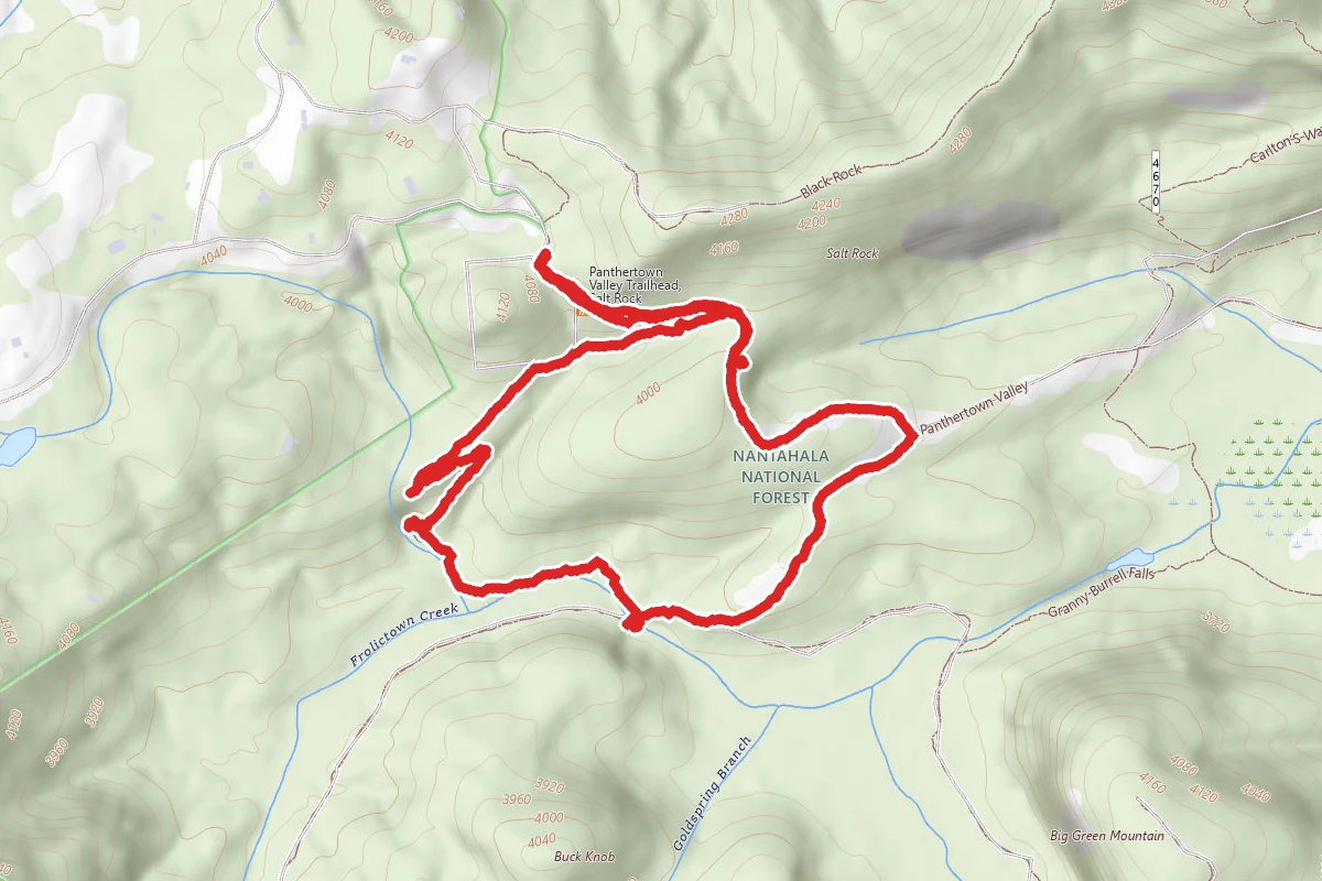 Deep Gap and Wilderness Falls Loop Trail