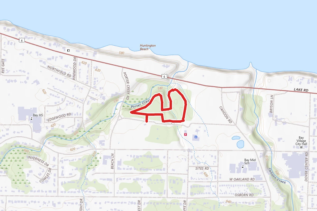 Hemlock Loop and Fox Squirrel Loop Trail