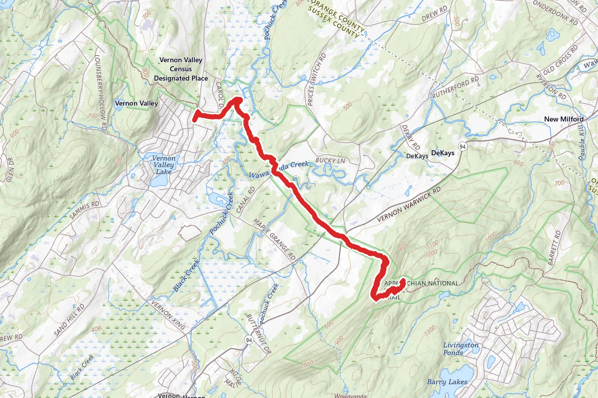 Stairway to Heaven and Pochuck Valley via Appalachian Trail