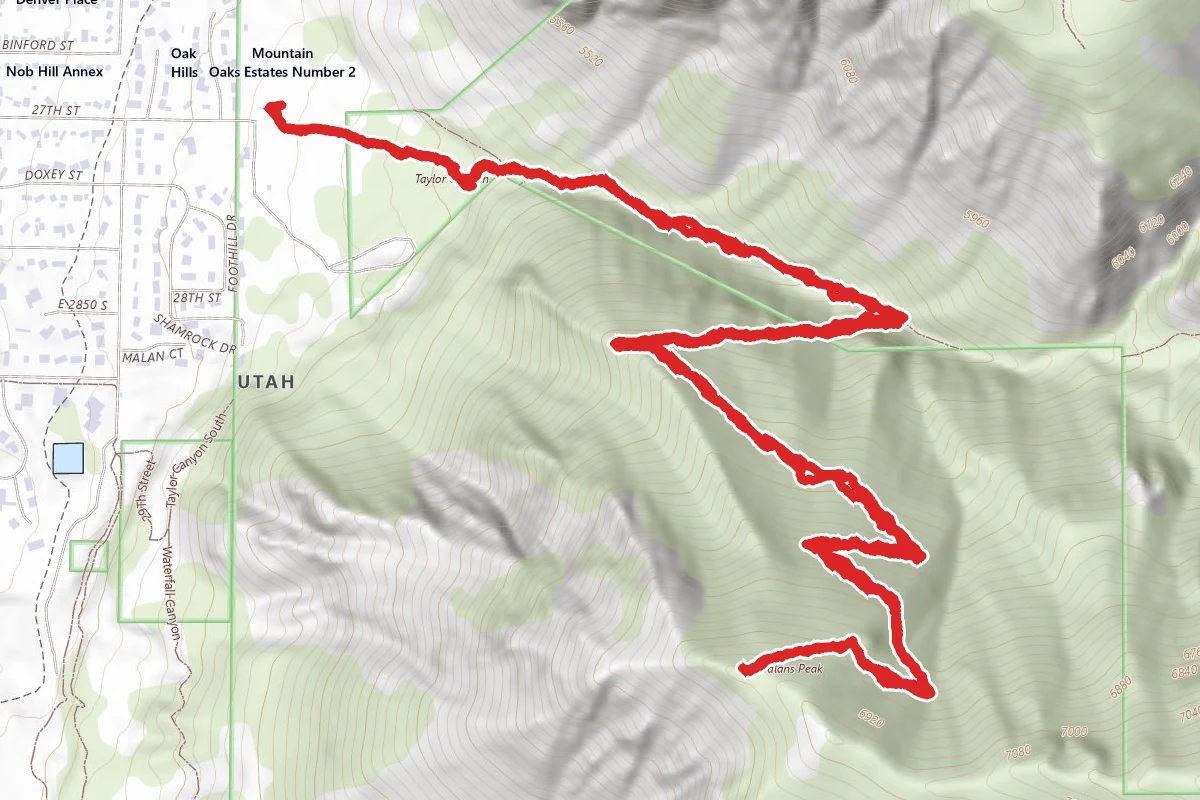 Malan's Peak Trail