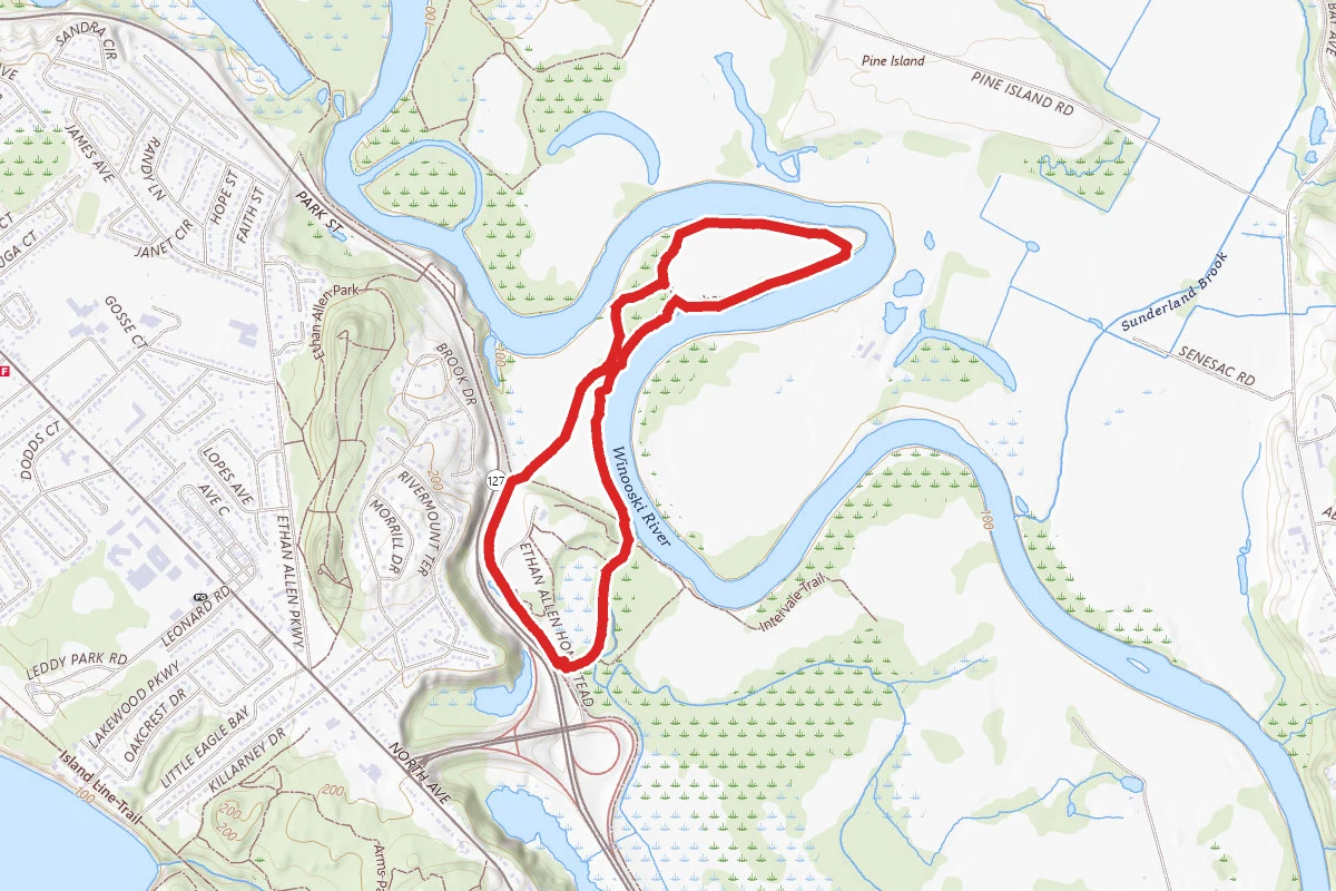 Ethan Allen Homestead - Peninsula Trail