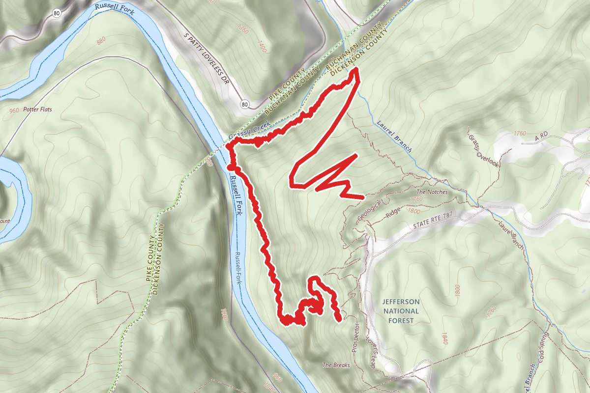 Pound River and Laurel Branch Loop