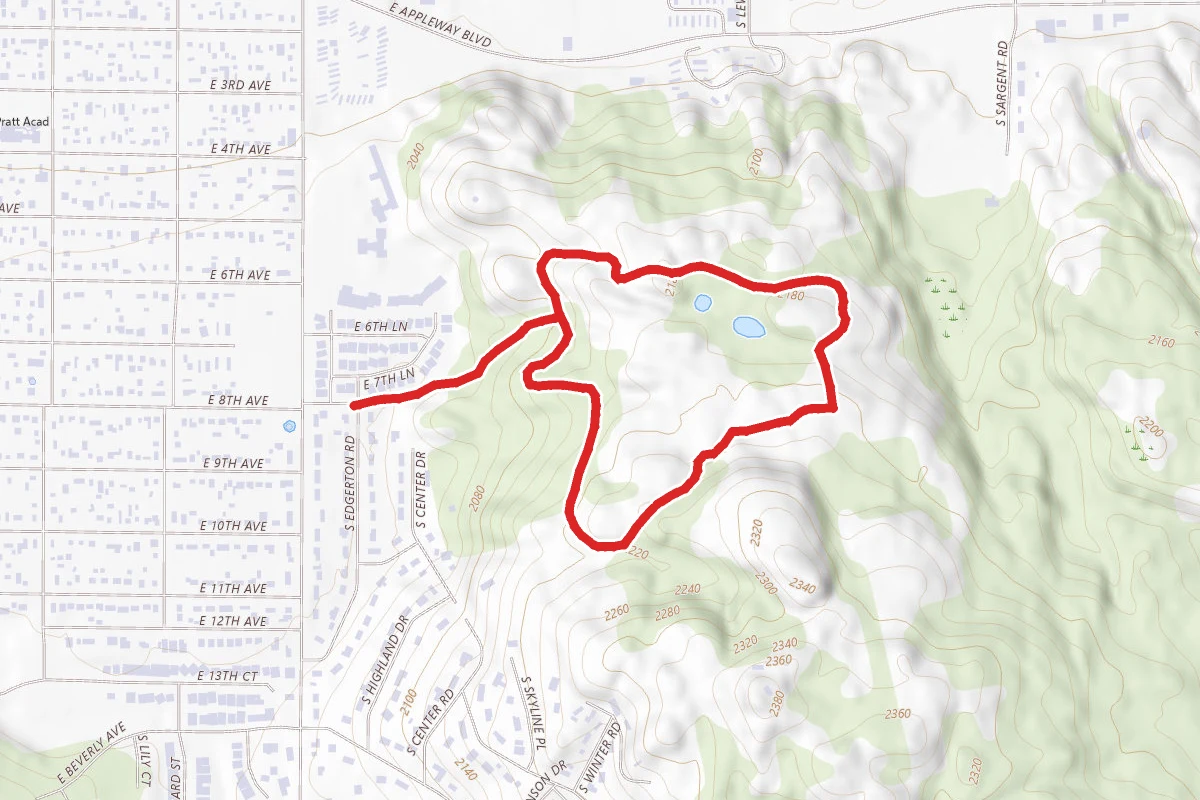 Dishman Hills Pond Loop Trail