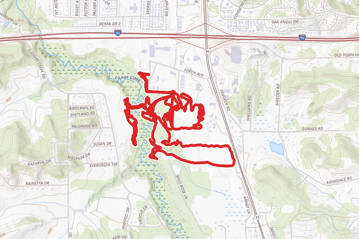 Lowes Creek Trails