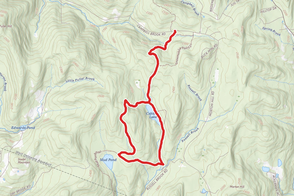 Trout Pond and Mud Pond Loop