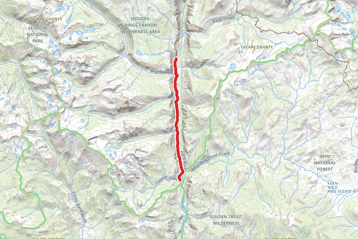 Lower Kern Trail