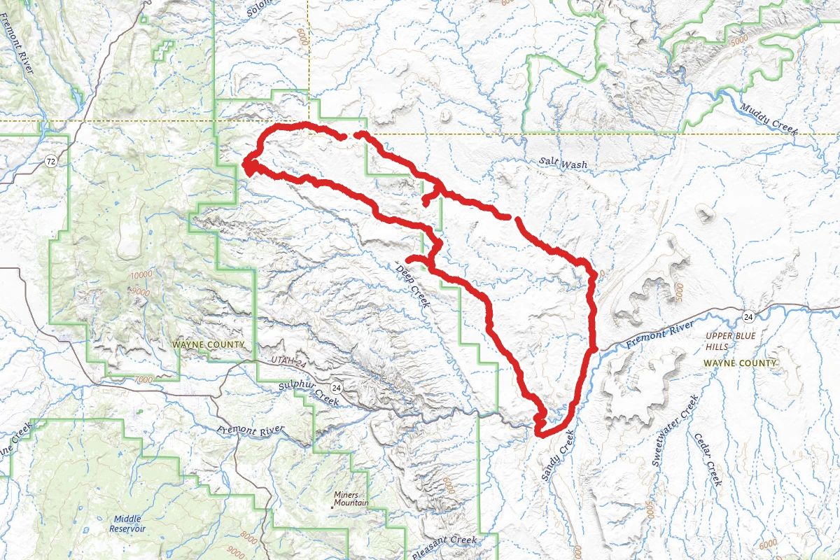 Cathedral Valley OHV Loop Tour