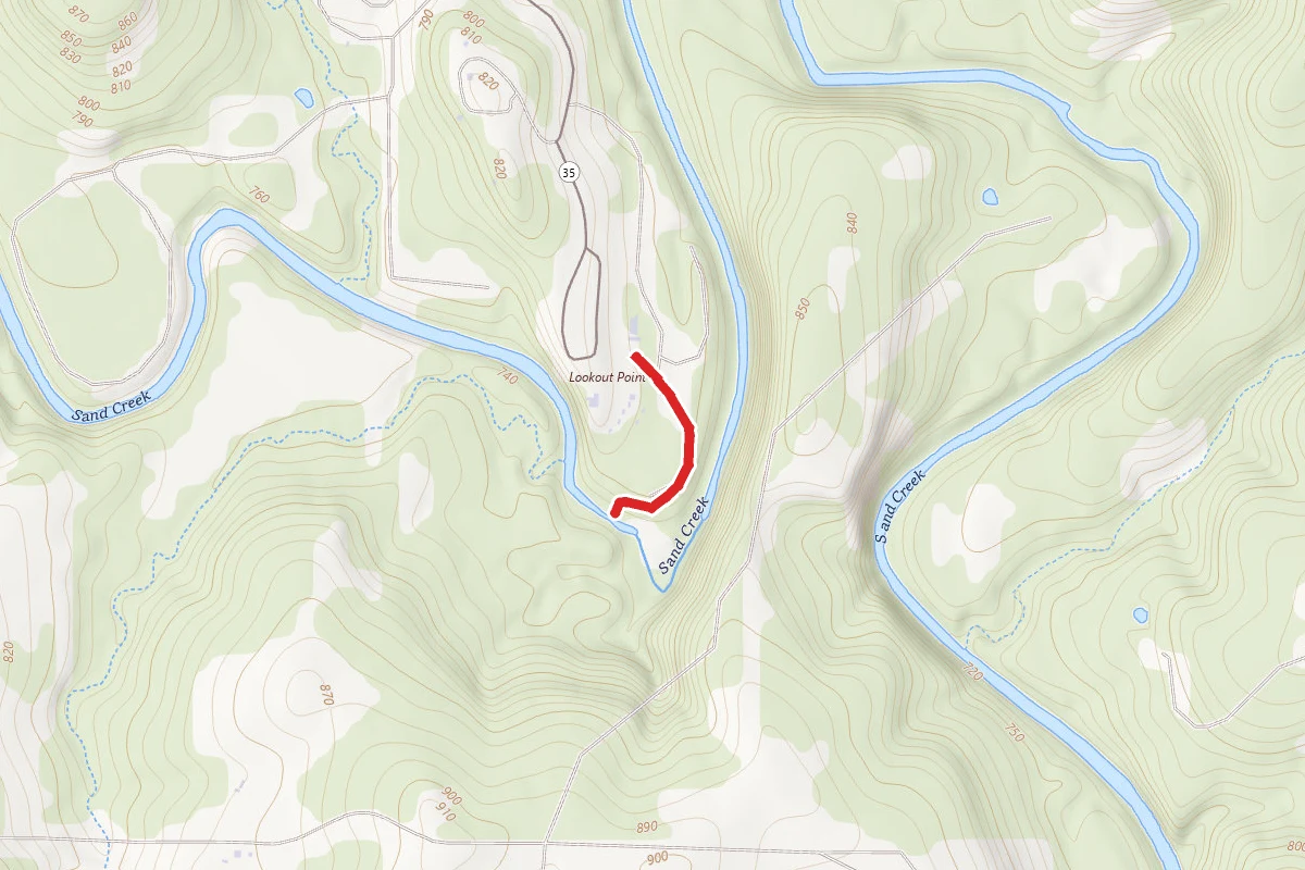 Osage Hills Falls Trail
