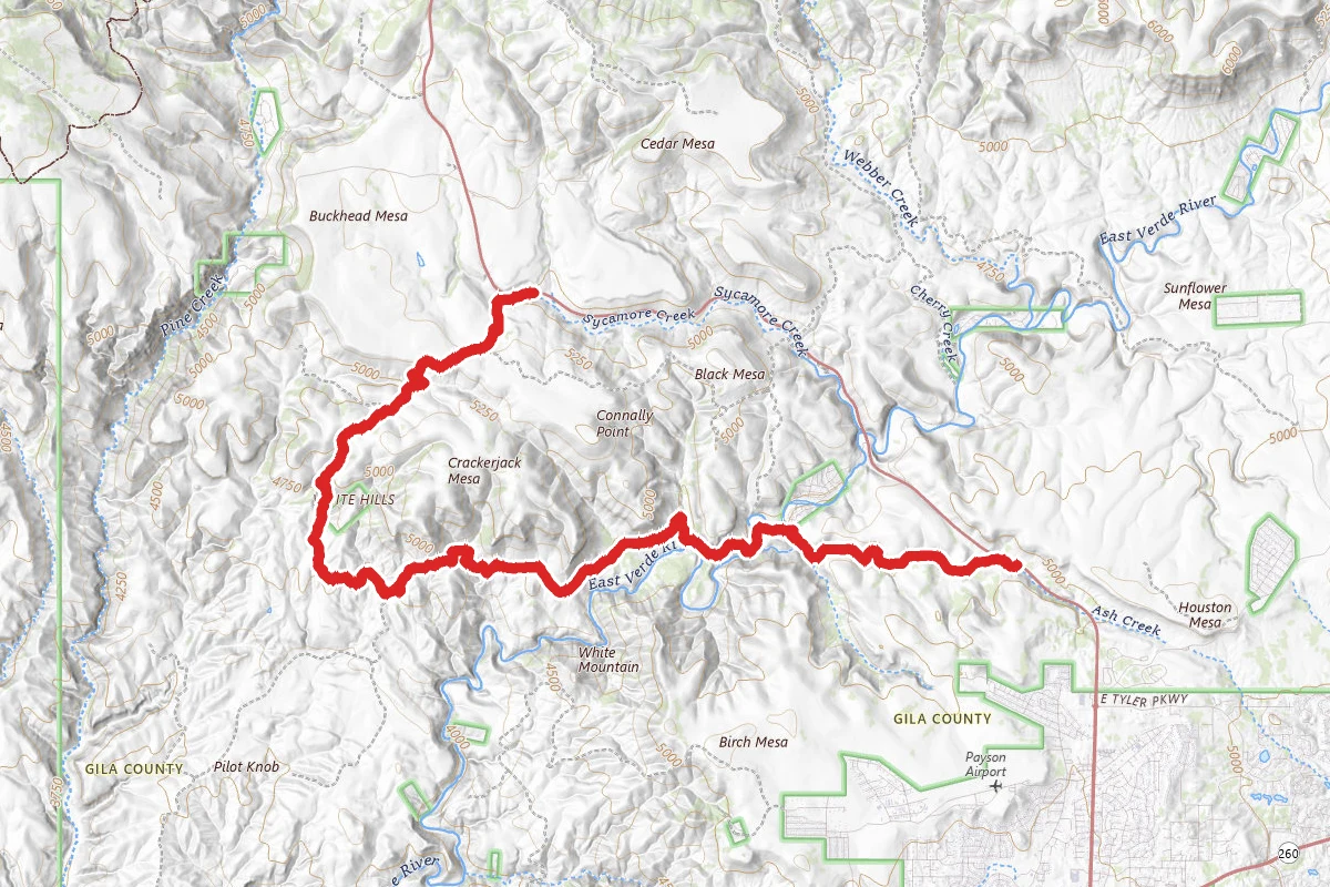 Cracker Jack Mine OHV Trail