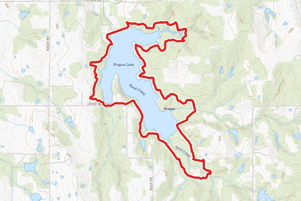Prague Lake Trail