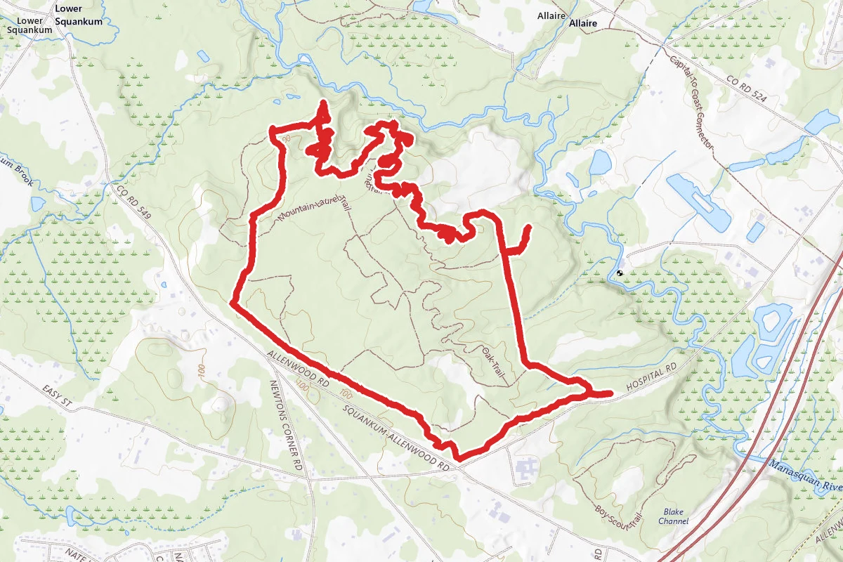 Allaire Orange Trail