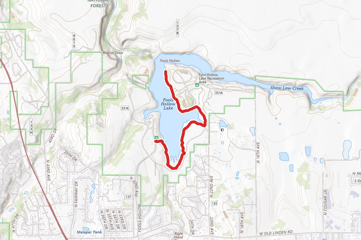 Fool Hollow Lake Trail