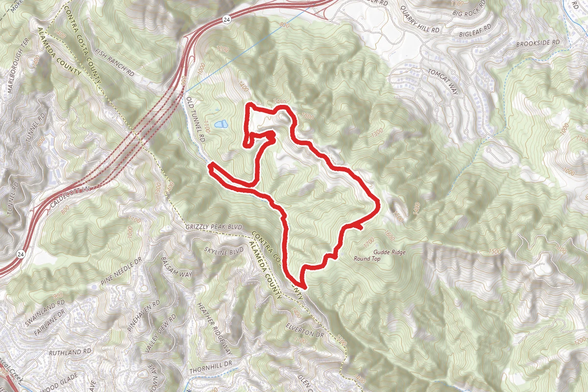 Round Top, Volcanic and Skyline Trail Loop