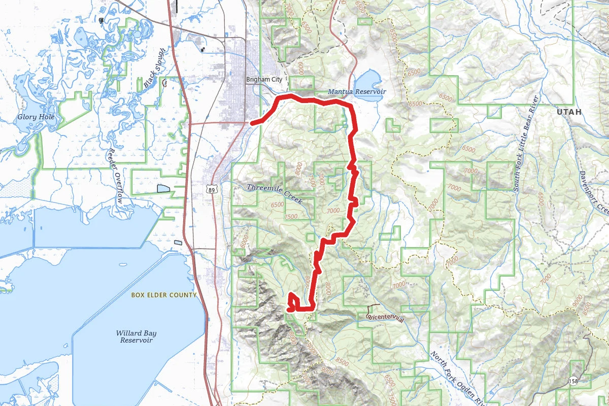 Inspiration Point OHV Route