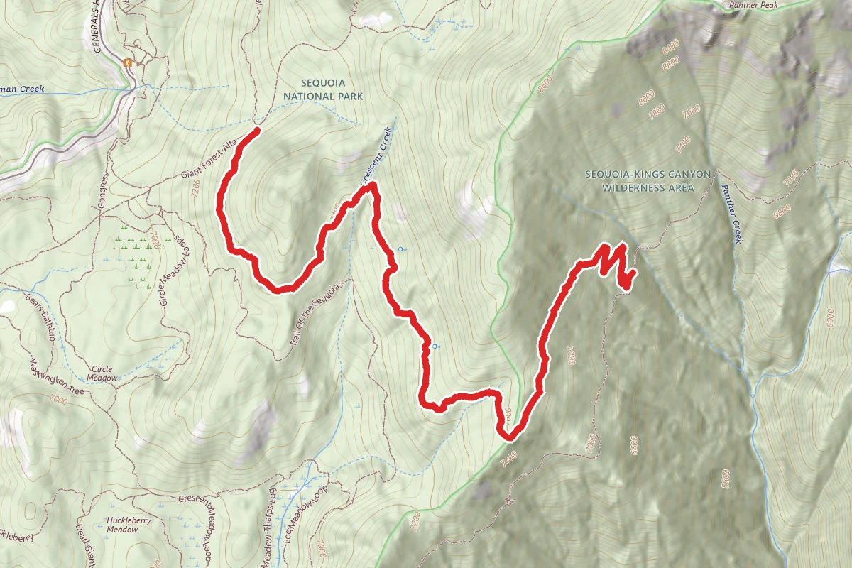 Wolverton Cutoff Trail