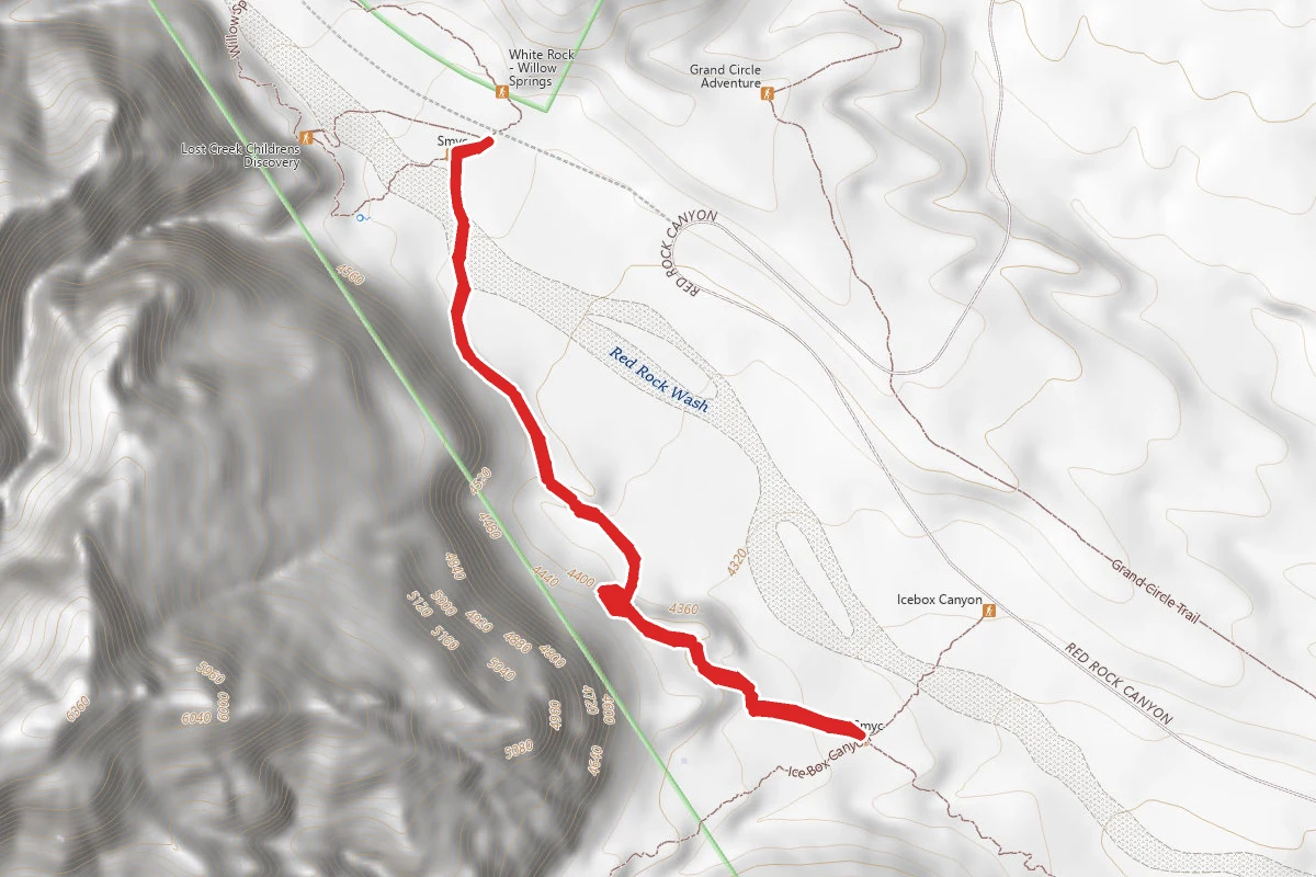 SMYC - Spring Mountain Youth Camp Trail