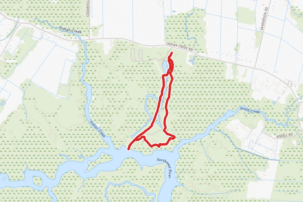 Deer Island and Shuttle Trail Loop to Otter Point Overlook