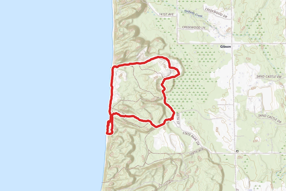 Saugatuck Dunes North Outer Loop