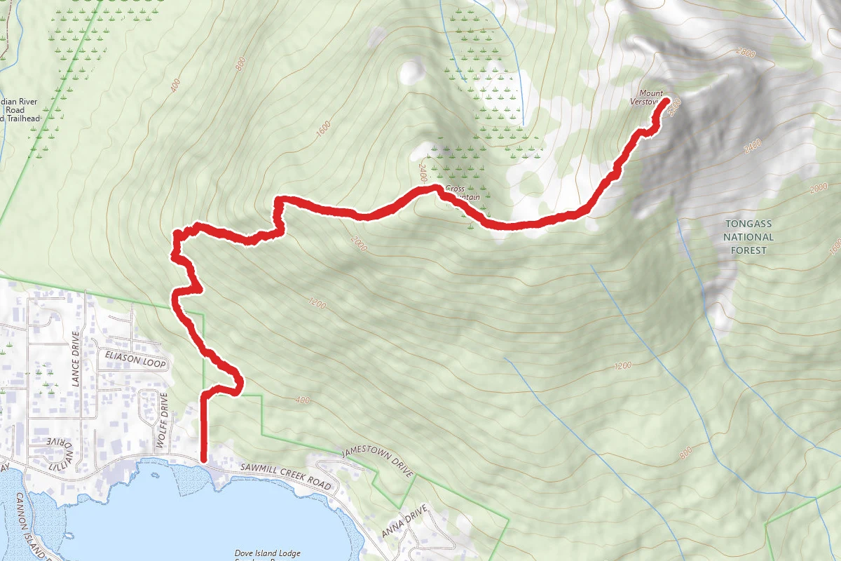 Mount Verstovia Trail