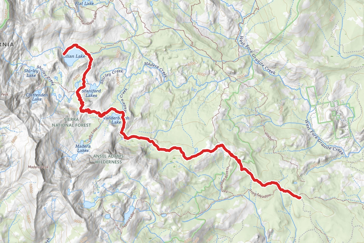 Lillian Lake Trail