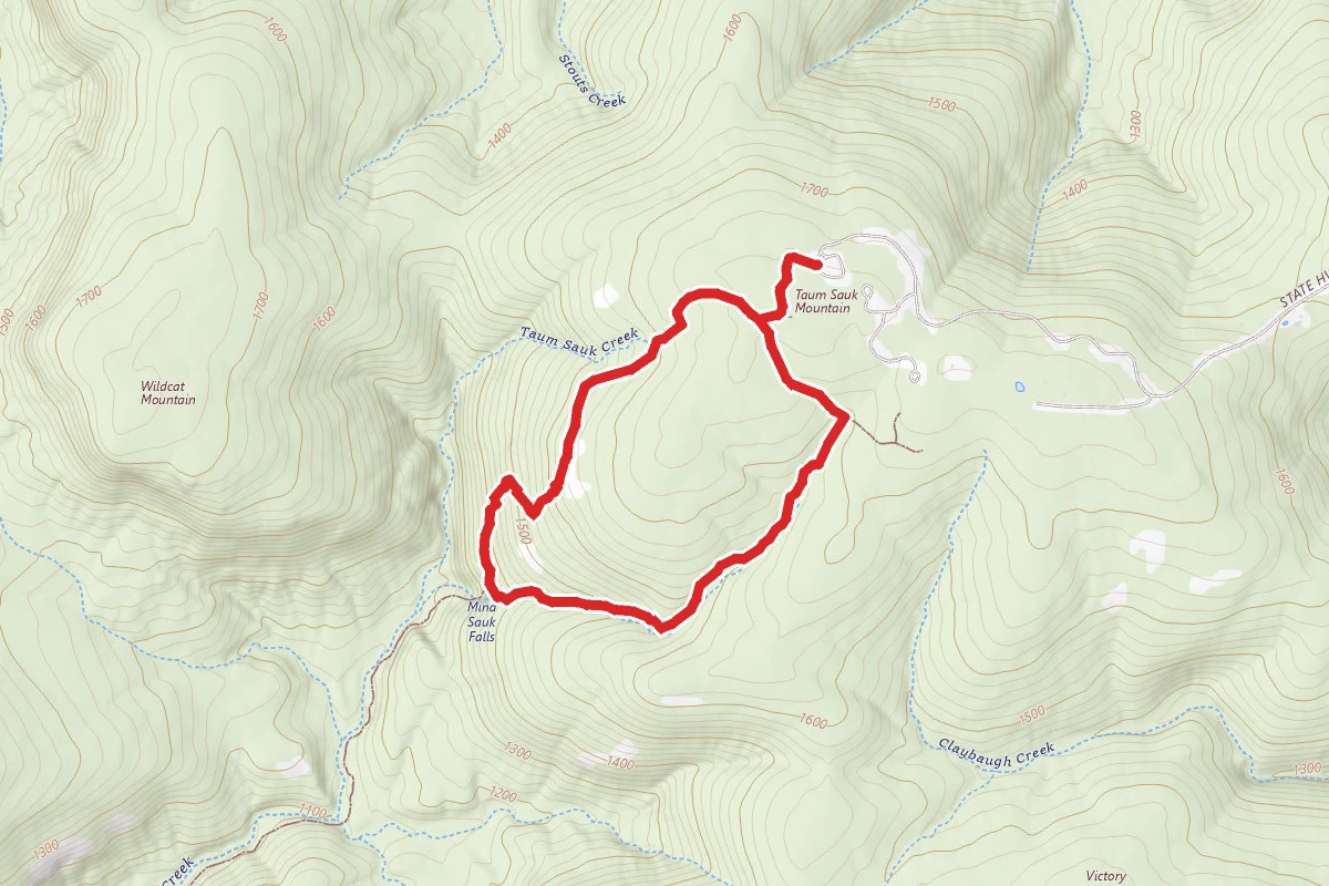 Mina Sauk Falls Trail