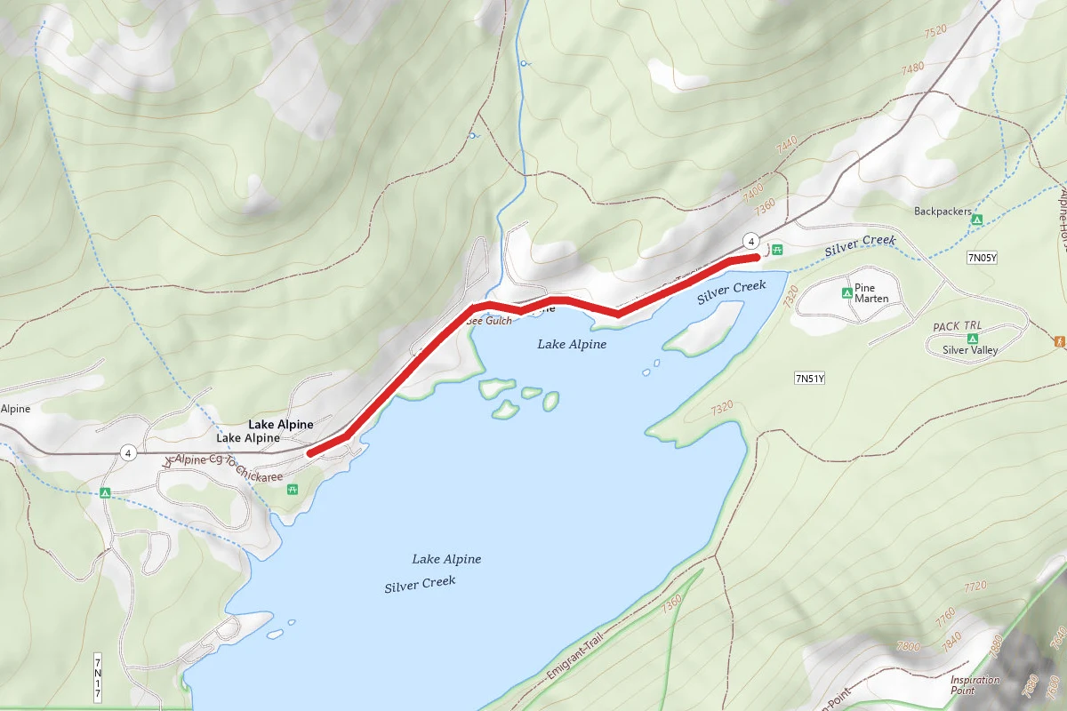 Lake Alpine Trail