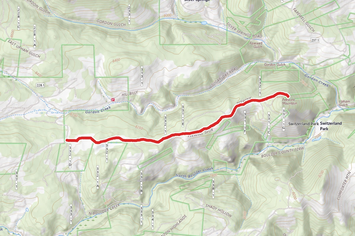 Peewink Mountain OHV Trail