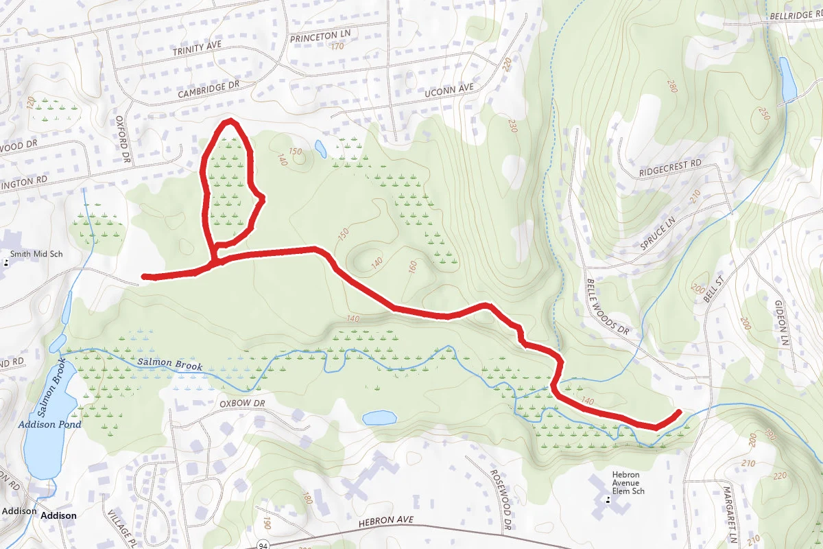 Bell-Hebron Linear Park Loop