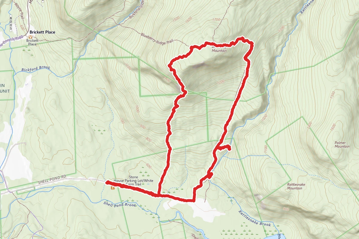 White Cairn to Stone House Trail