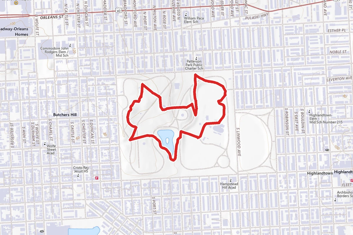 Patterson Park Trail