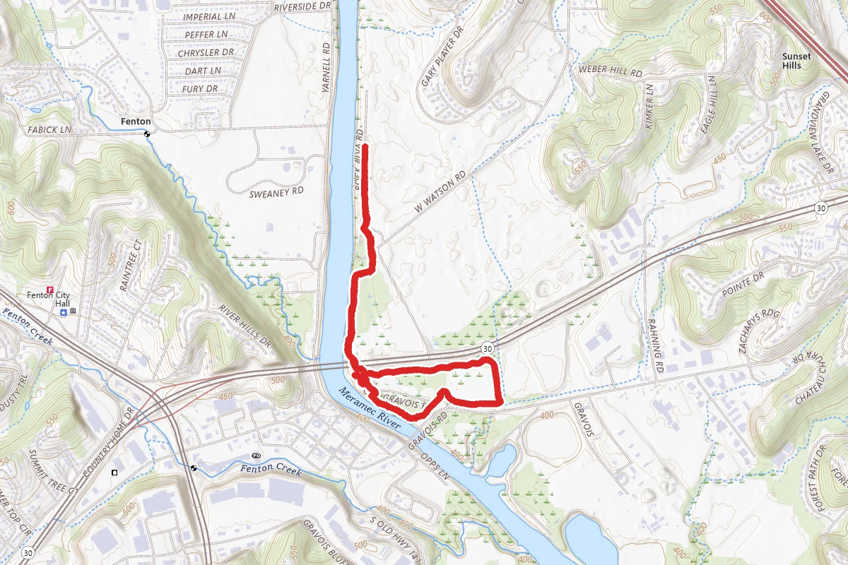 Upper Trail and Lower Loop