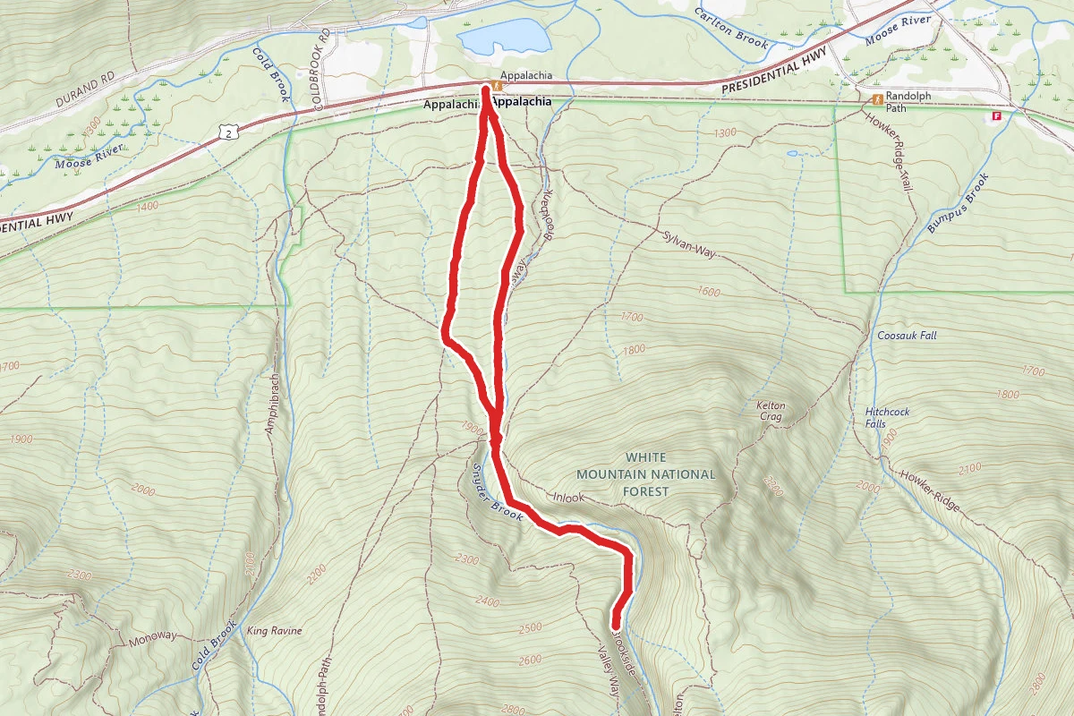 Valley Way, The Brookside, Airline Trail Loop