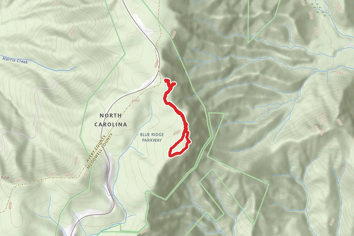 Chestoa View Loop Trail