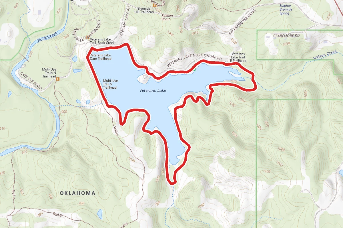 Veterans Lake Trail