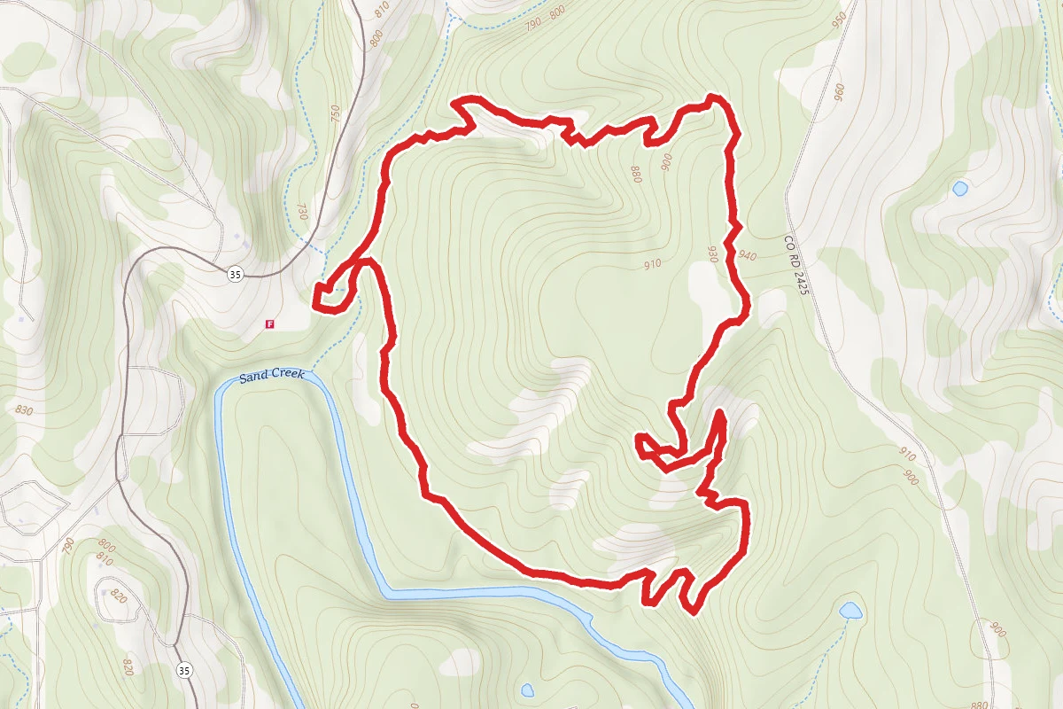 Osage Hills Red Trail