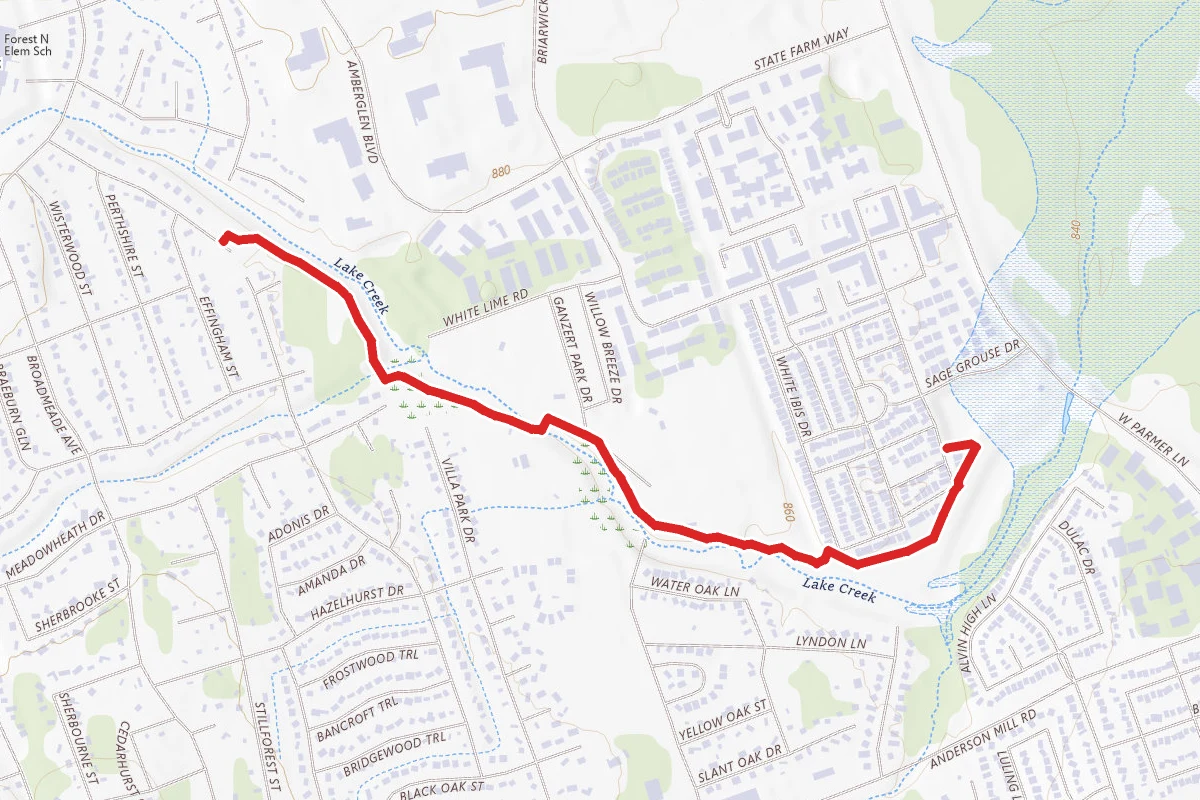 Lake Creek Trail