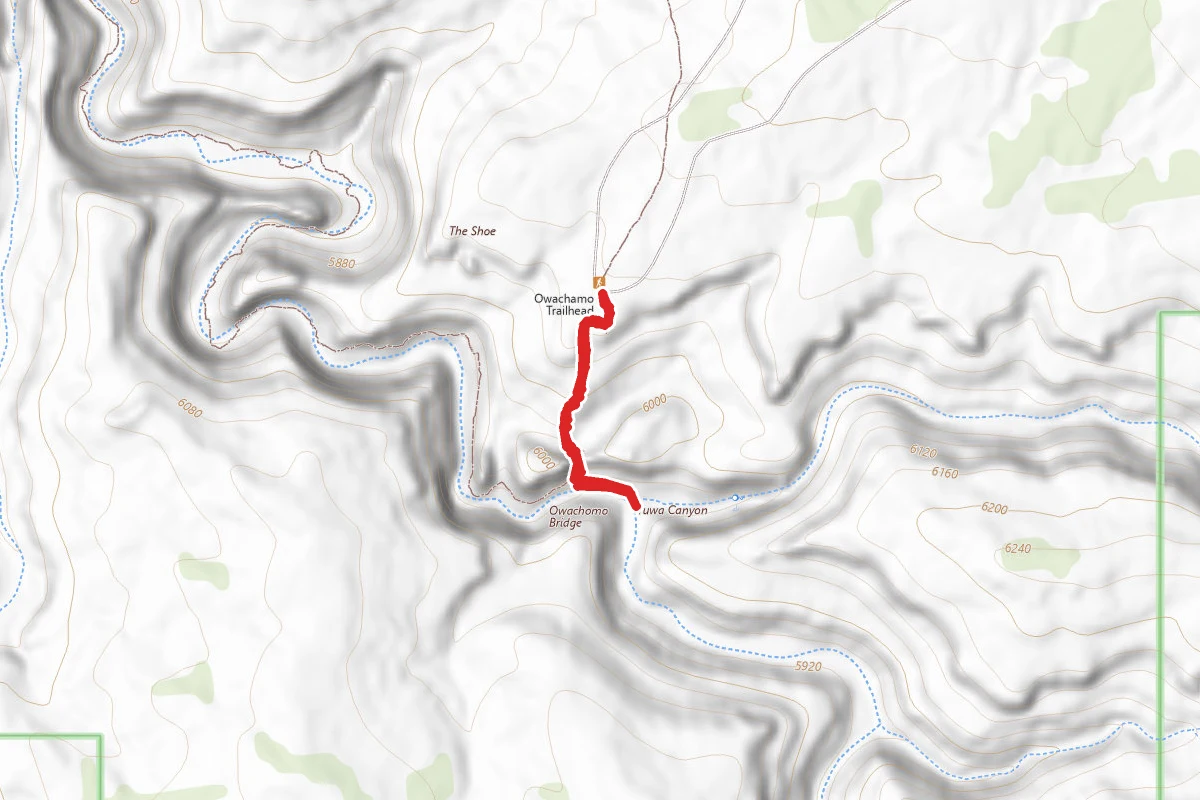 Owachomo Bridge Trail