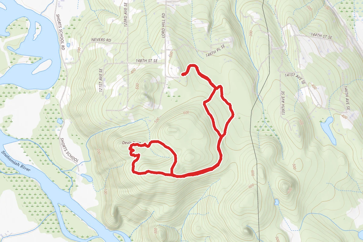 West View Trail to Devil's Butte